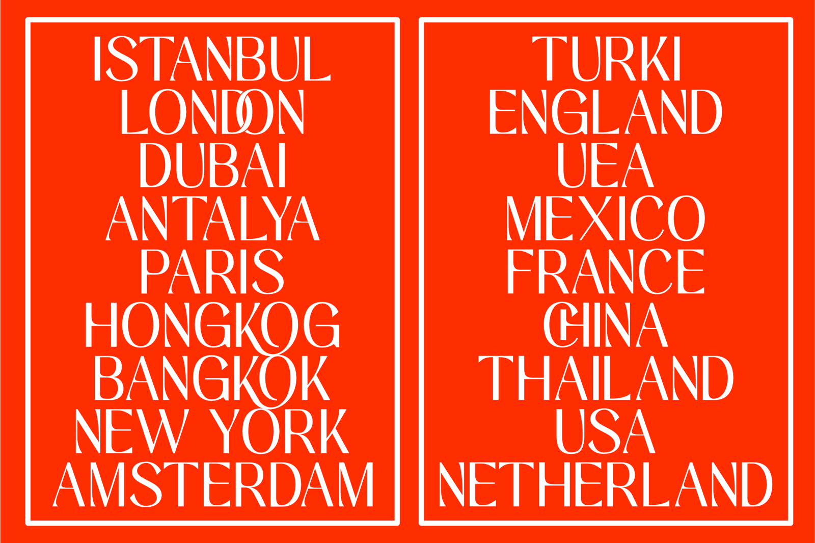 Mosffets - Modern Display Typeface