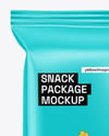 Glossy Snack Package Mockup