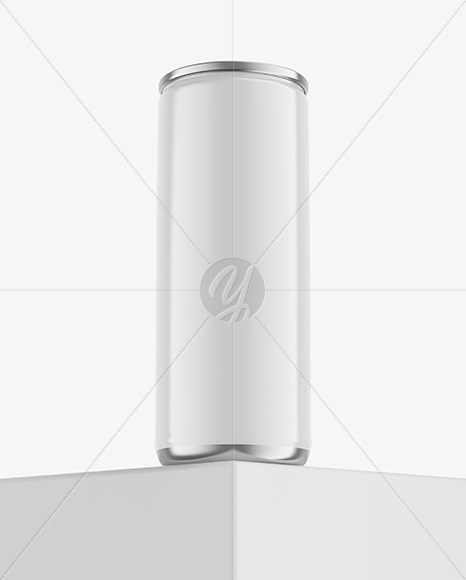 Glossy Aluminium Can Mockup