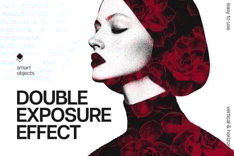 Double Exposure Mix Photo Effect - Retro overlay