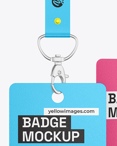 Two ID Cards Mockup