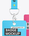 Two ID Cards Mockup