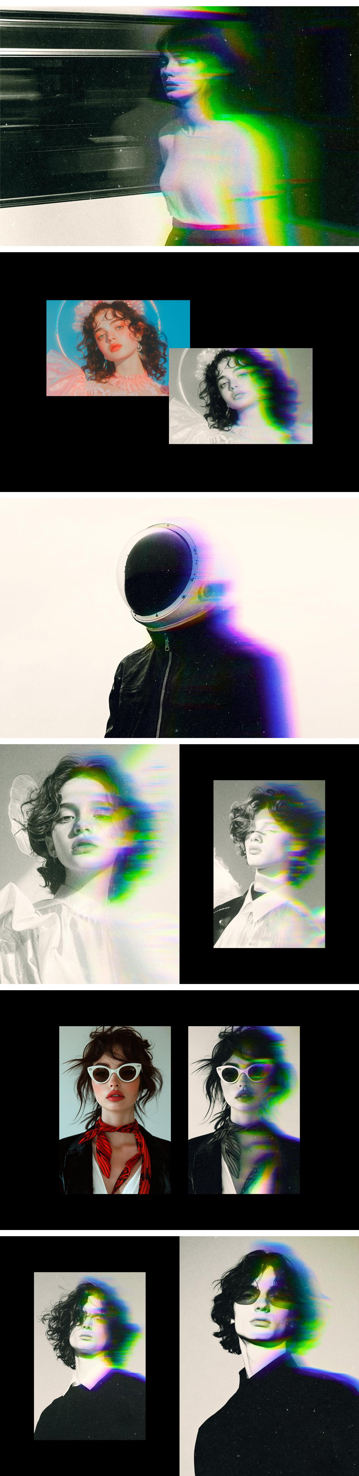 Smudged Anaglyph Effect