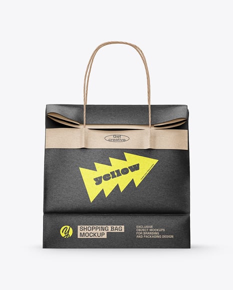 Kraft Paper Bag Mockup