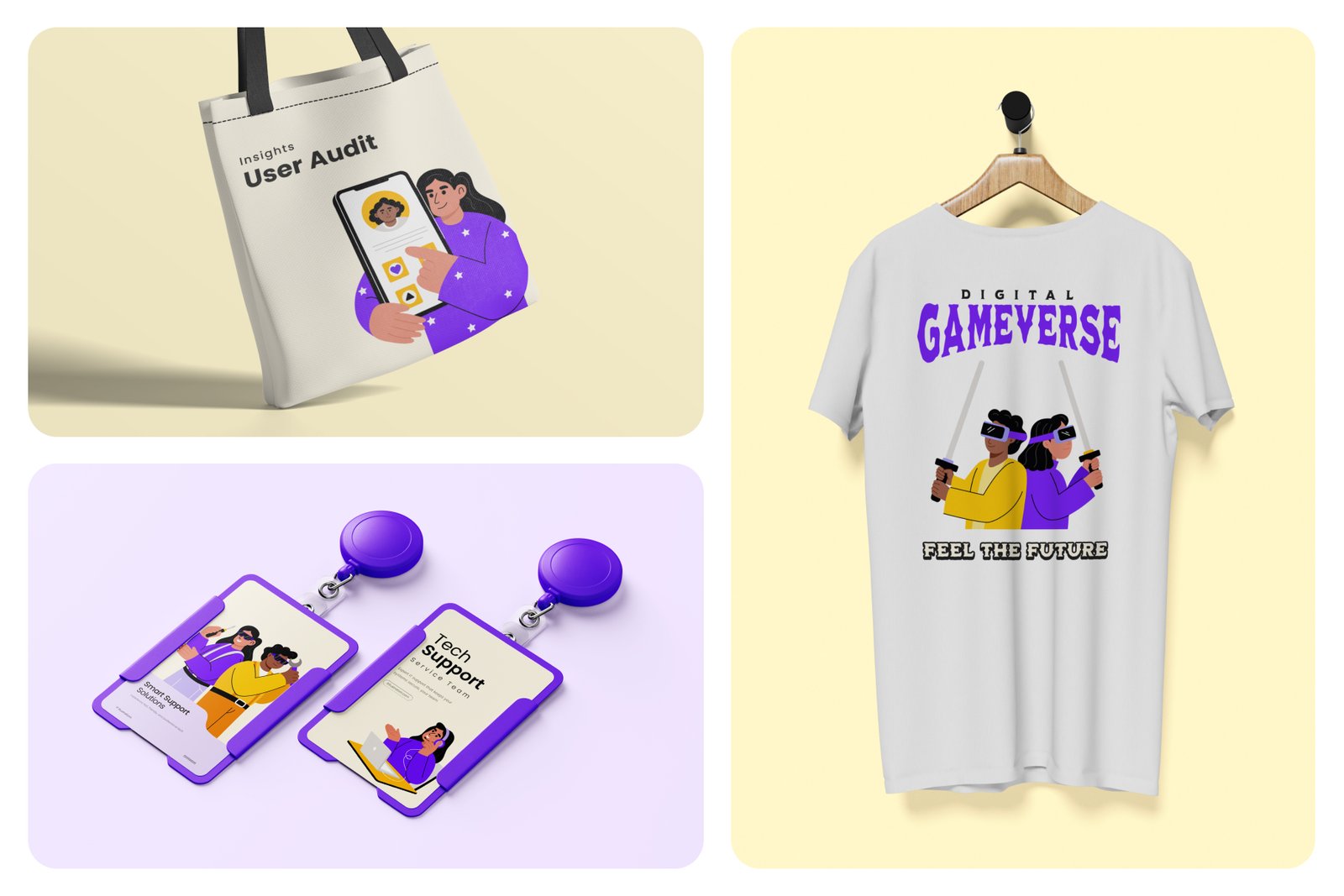 IT Illustration Art Set