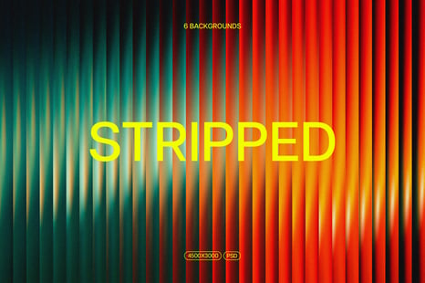 Stripped Gradient Glass Backgrounds - Textures