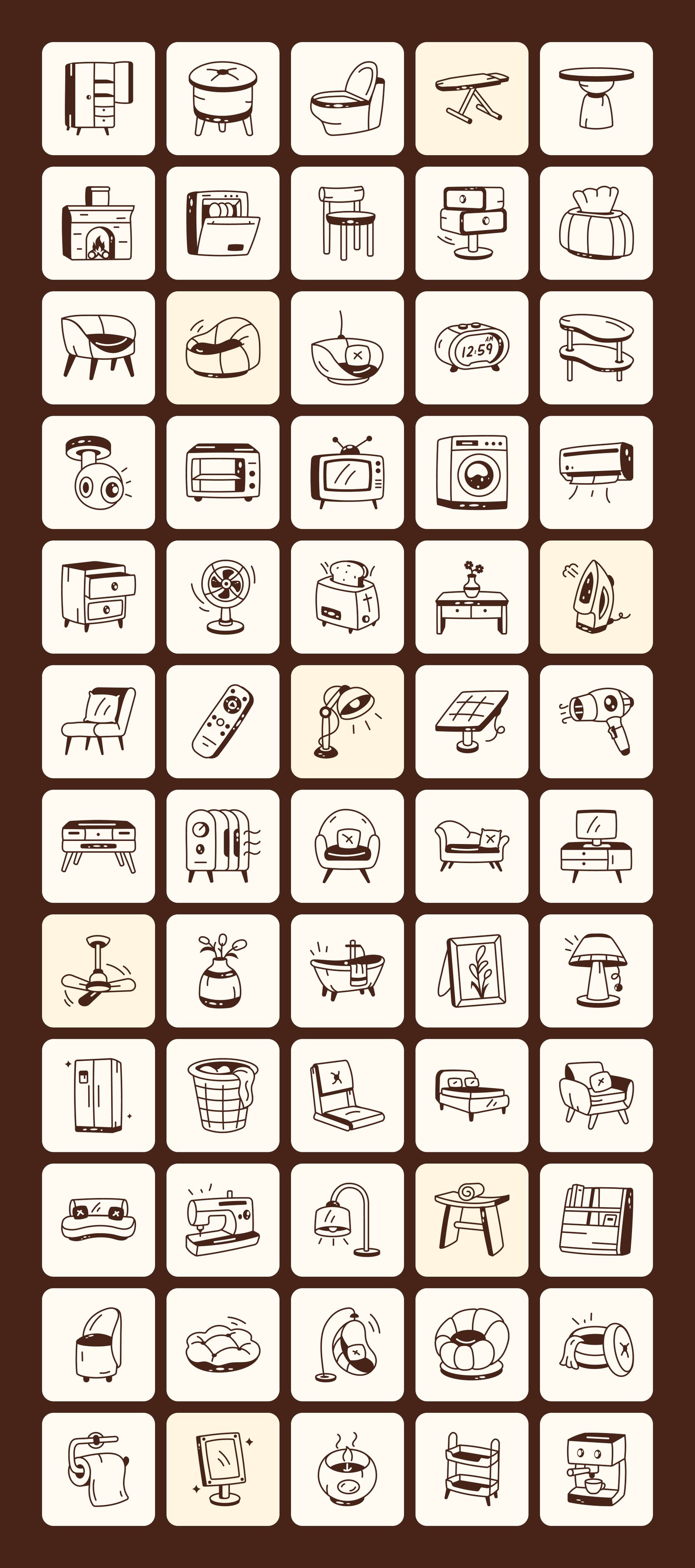Universal Doodle Icons
