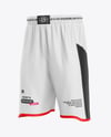 Basketball Shorts Mockup - Half Side View