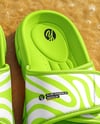 Velcro Slide Sandals on the Beach Mockup