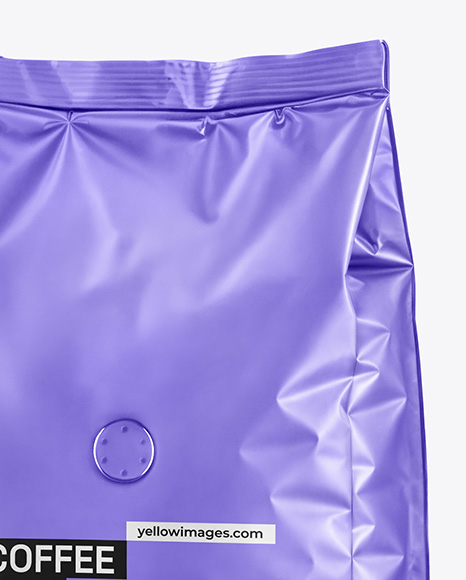 Matte Coffee Bag Mockup