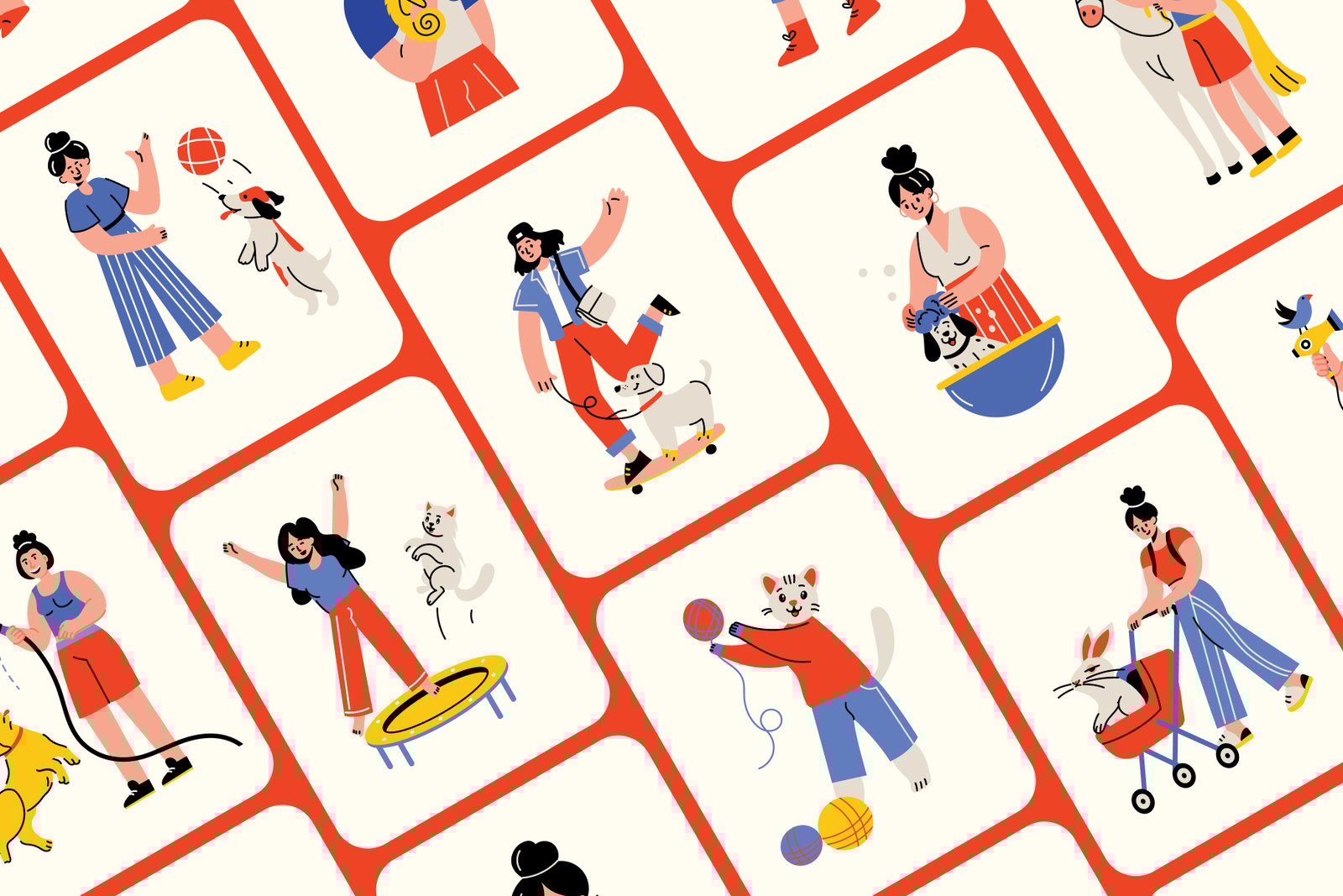 Pet Illustrations Art Set