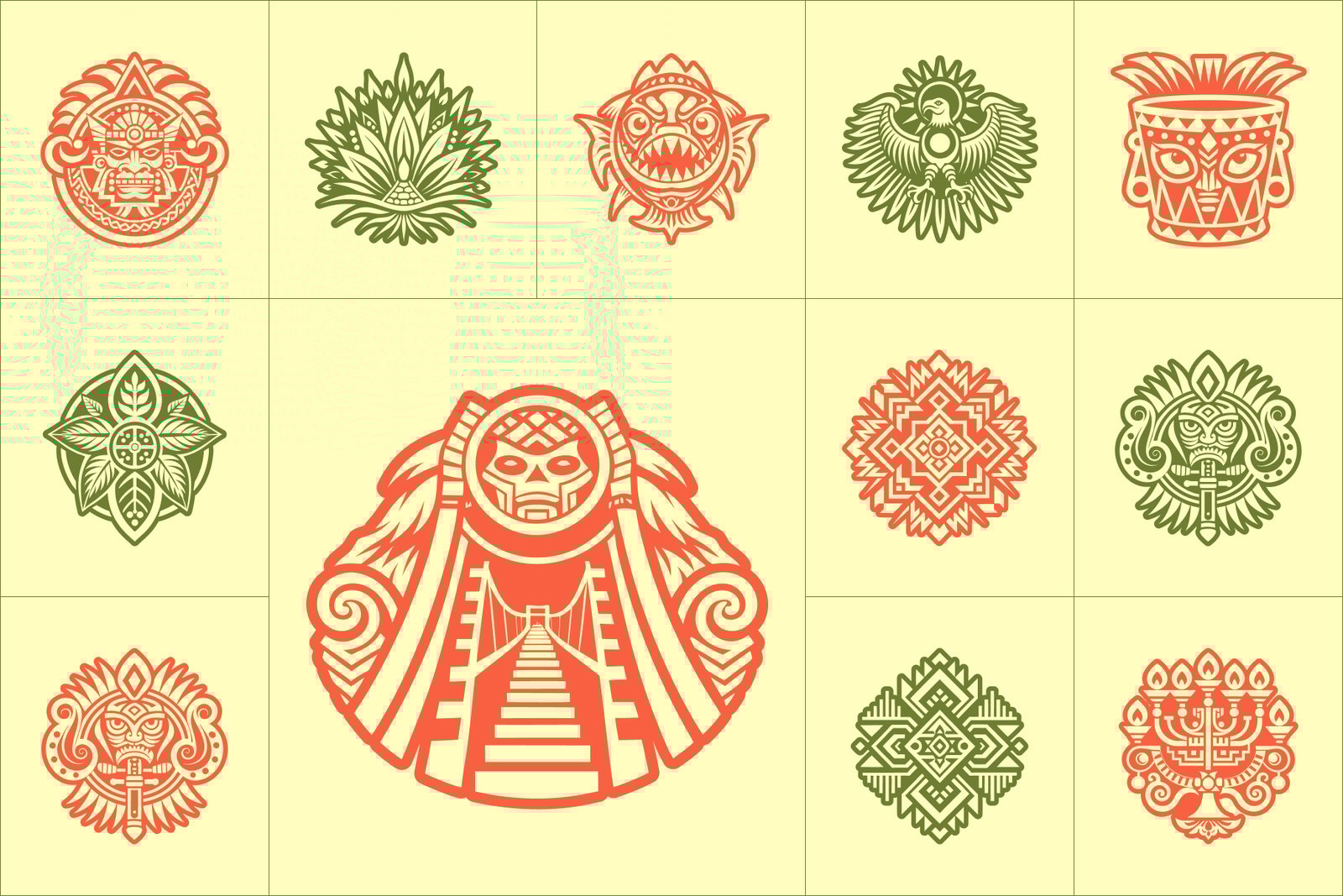 Peru and Hispanic Symbols