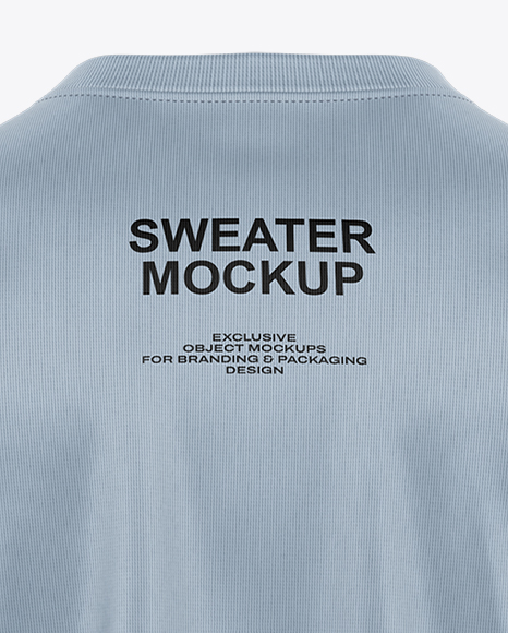 Sweatshirt Mockup - Back View