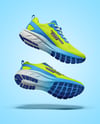 Pair of Running Shoes Mockup