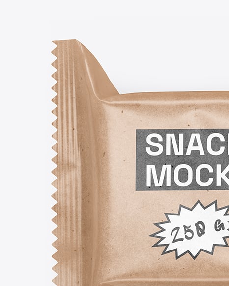 Kraft Snack Package Mockup