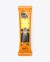 Glossy Stick Sachet Mockup