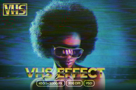 VHS Photo Effect - Creative Store