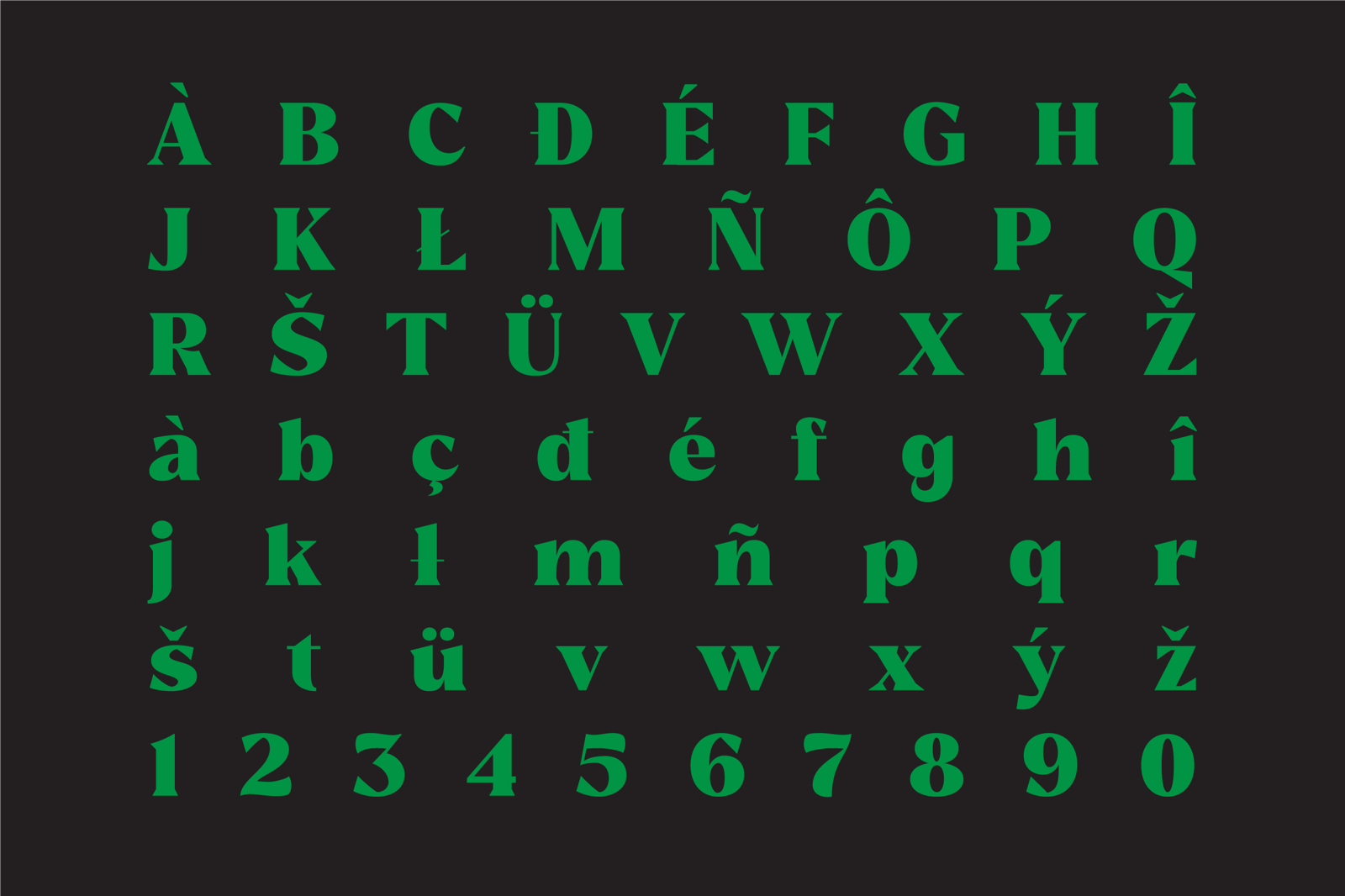Reshiga - Serif Font