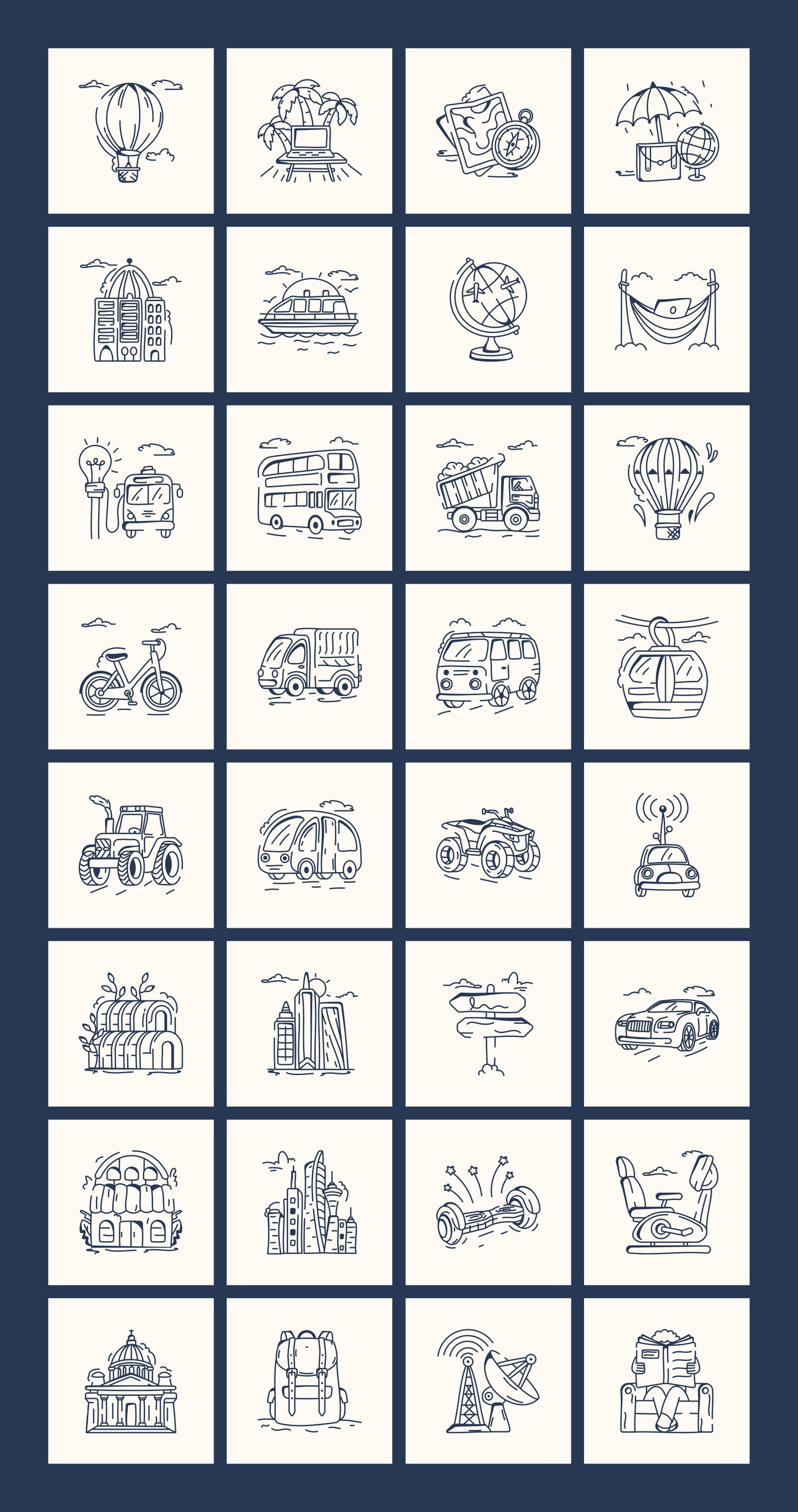 Urban and Lifestyle Illustrations Bundle