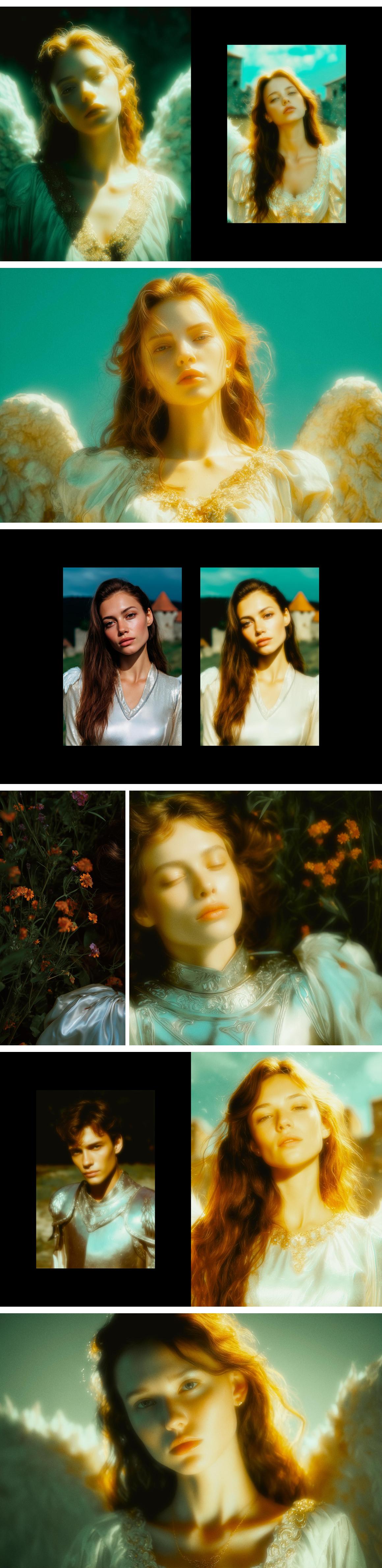 Angelic Glow Photo Effect
