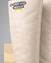 Pair of Women's High-Knee Boot with Shoe Box Mockup