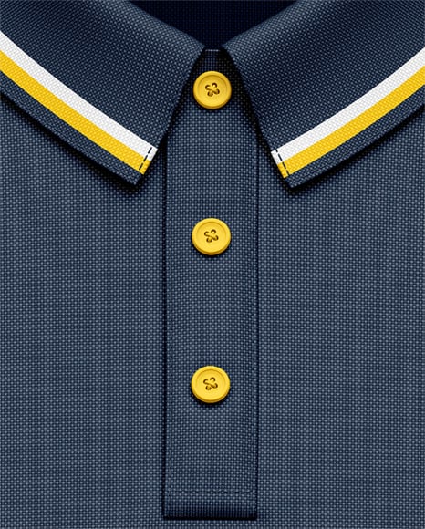 Men's Polo Shirt Mockup