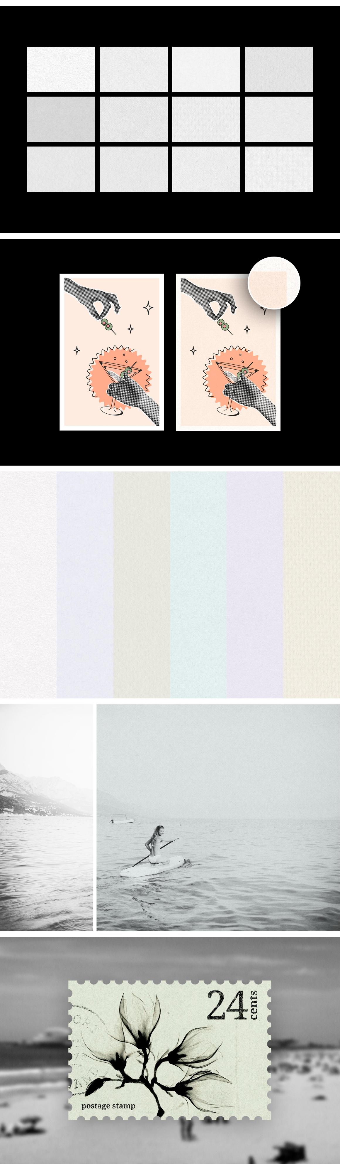 Subtle Paper Textures Collection