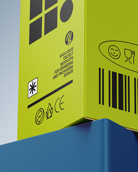 Paper Box Mockup