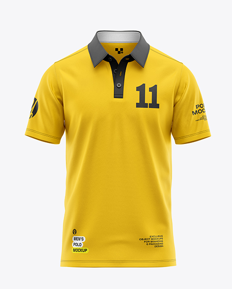 Men's Polo Mockup - Mens+Short+Sleeve+Soccer+Jersey+Mockup+Back+View+(PSD+...
