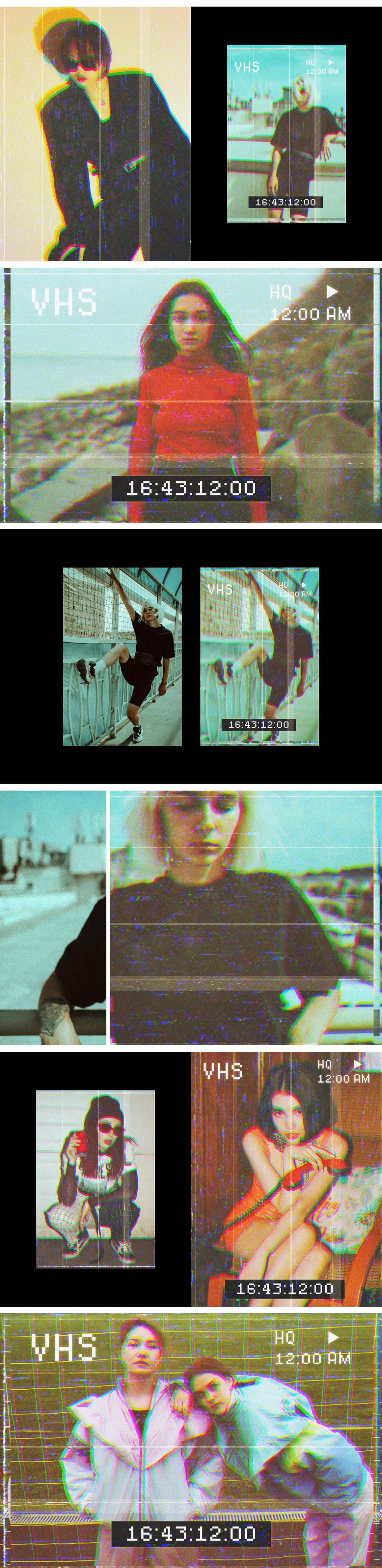 VHS Tape Effect