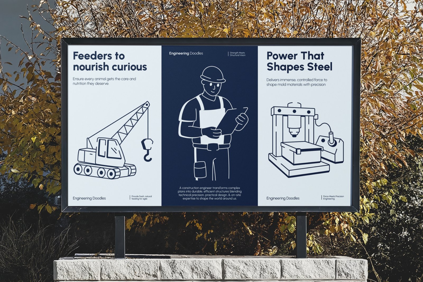 Engineering Doodle Icon Set