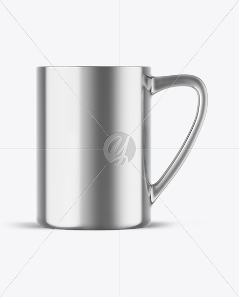 Metallic Mug Mockup