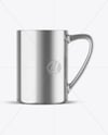 Metallic Mug Mockup
