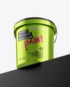 Metallic Bucket Mockup