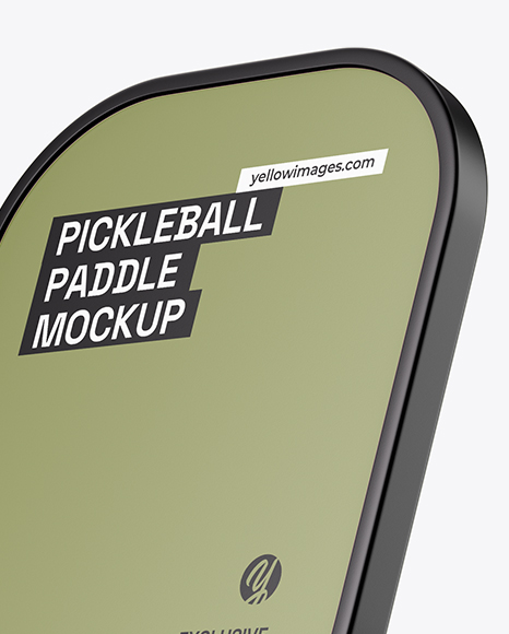 Pickleball Paddle Mockup