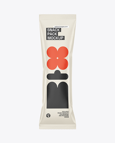 Matte Snack Pack Mockup