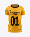 Kids Soccer Jersey Mockup