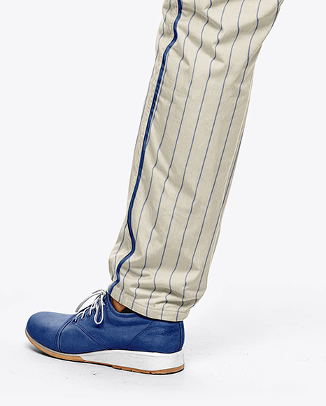 Afro-American Baseball Player Wearing Wearing a Full Baseball Kit Mockup