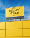 Billboard on the City Street Mockup