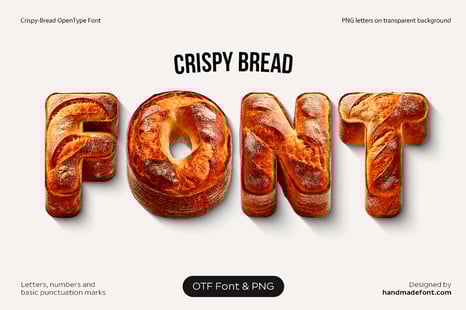 Crispy Bread Font