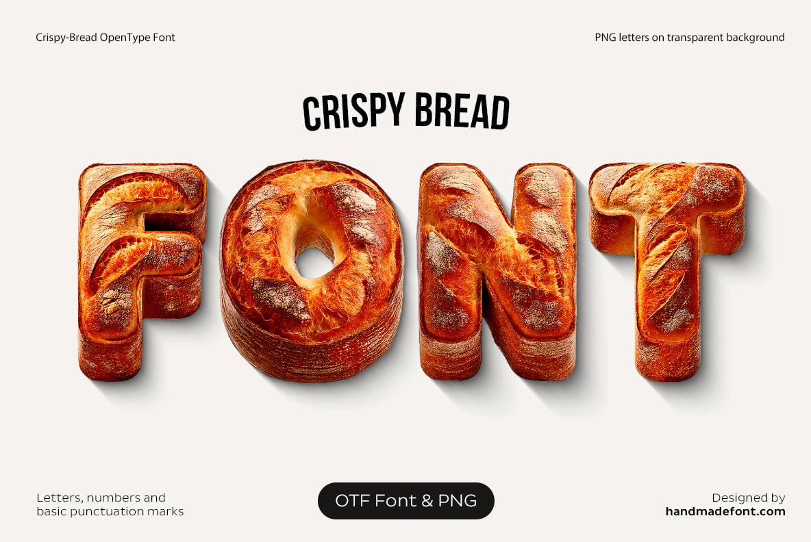 Crispy Bread Font