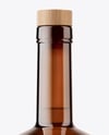 Amber Bottle Mockup