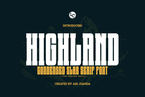 Highland Font
