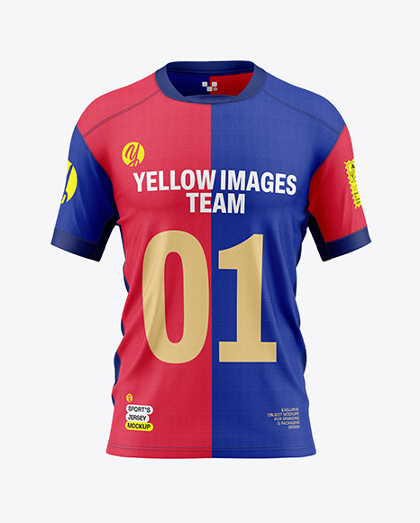 Soccer Jersey Mockup - Soccer+Jersey+Mockup+-+Front+View+in+Apparel+Mockups+on+...