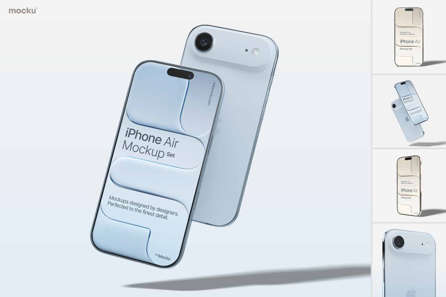 iPhone Air Mockup Set