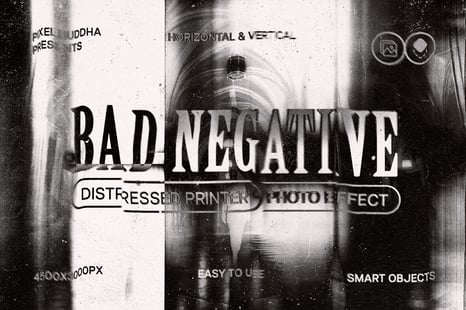 Negative Printer Photo Effect - Add-Ons