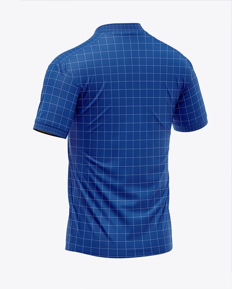 Men's V-Neck Jersey Mockup