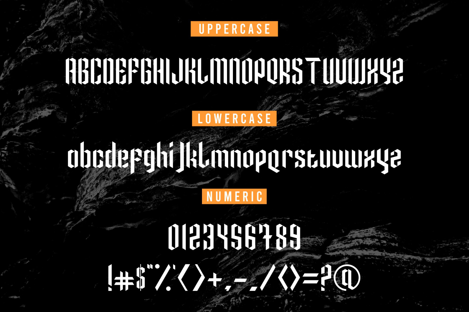 Impermanence - Black Letter Font