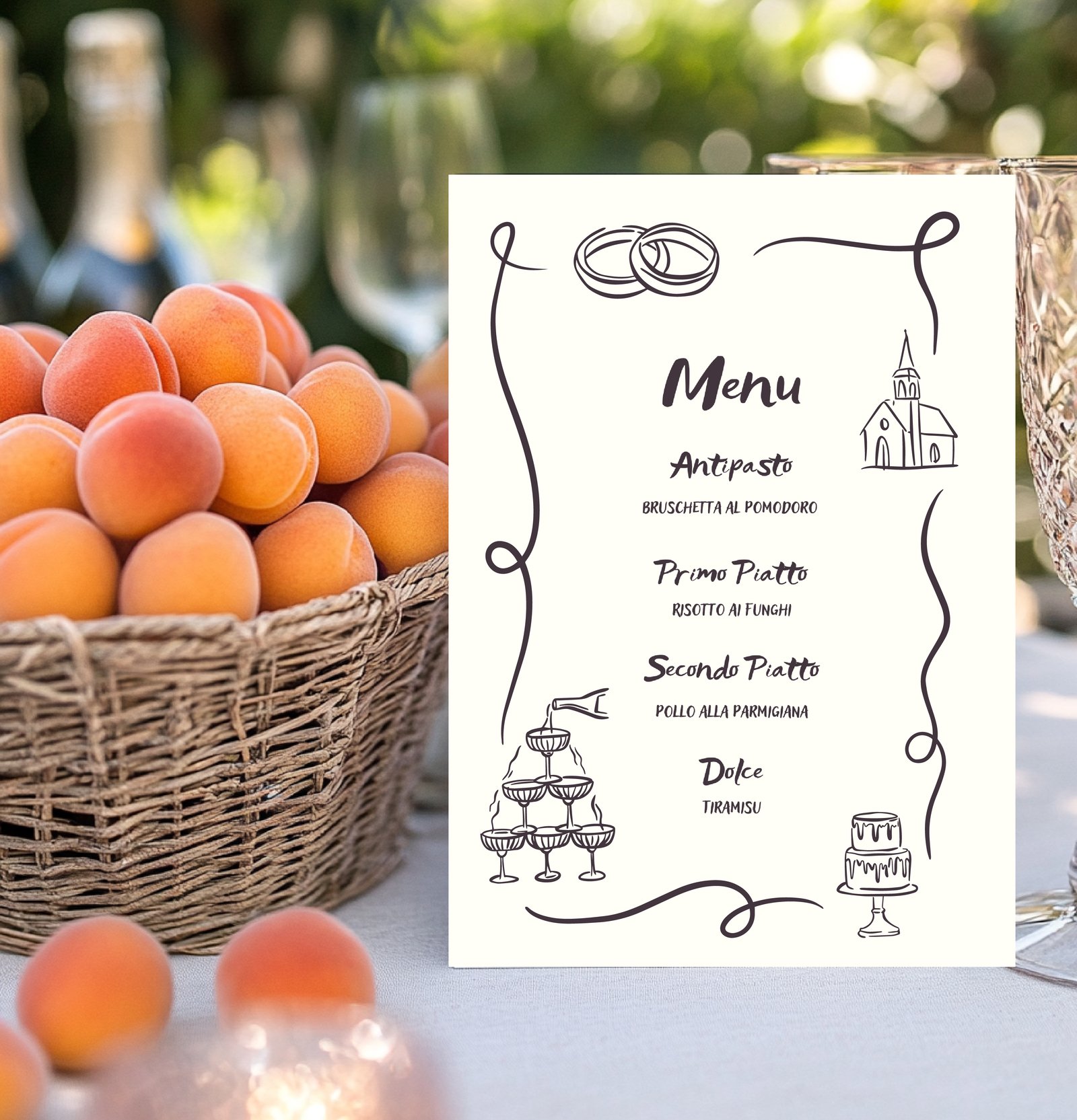 Whimsical Wedding Clipart