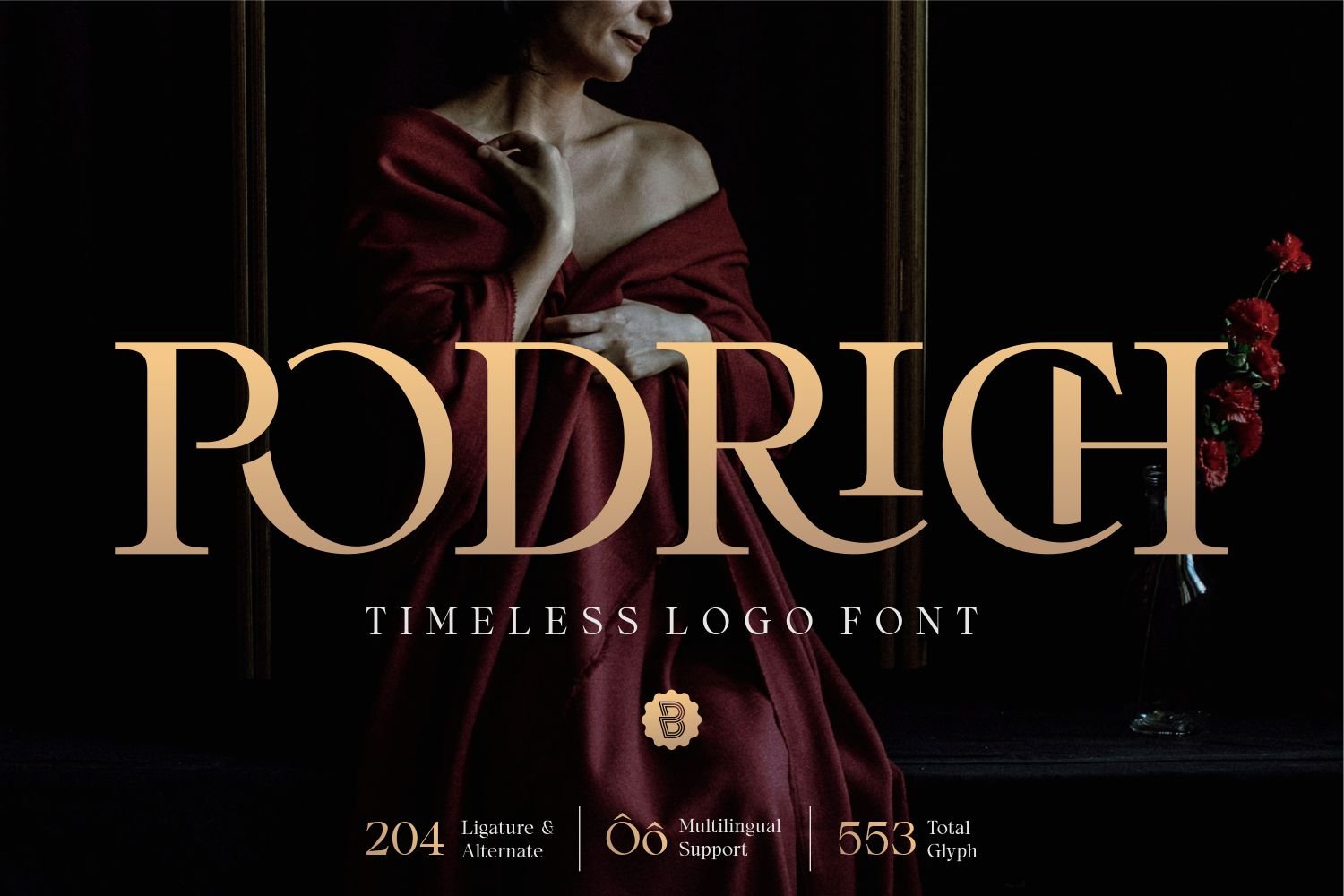 Podrich - Timeless Logo Font
